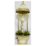 Vintage Mid-Century Rain Lamp 30.5"