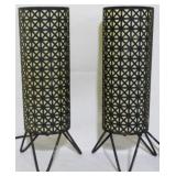 Pr Atomic Metal Mesh Lamps 13.5"
