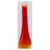 Viking 13.5" Persimmon Swung Vase