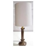 Vintage mid-century 33" table lamp