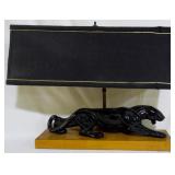 Vintage Mid-Century Panther Lamp 18"