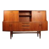 Mid Century G Plan Teak Fresco Highboard