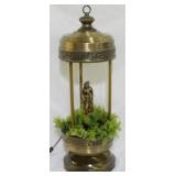 Vintage Greek Goddess Oil Rain Lamp