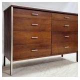 Paul McCobb 8 Drawer dresser, chrome trim