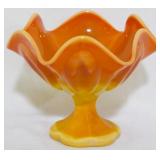 LE Smith Bittersweet Pedestal Bowl 5x6"