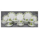 42pc Mikasa Tropicana China Set