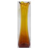 Amber Ombre Swung Vase 15"