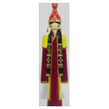 Oriental Kokeshi Doll 7.5"
