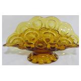 Amber Moon and Stars Banana Dish 5x9x5.5