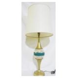 Sleek Mid-Century 35" Table Lamp w/ Shade