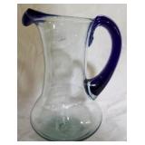 Art Glass Pitcher