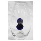Art Glass Vase - 10.5" tall