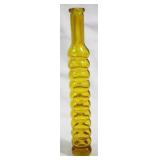Amber Glass Bottle - 11" tall