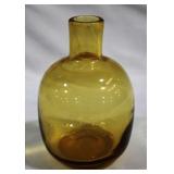 Amber Glass Bottle/Jug Vase
