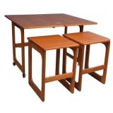 McIntosh Mid-Century Rolling Nest of Tables
