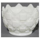 Westmoreland Old Quilt Milk Glass Bowl