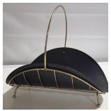 Vintage Atomic log holder 18 x 20 x 14