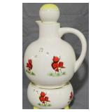 Vintage Redbird 3 Part Warming Pot 10.5"