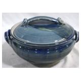 Art Pottery Dish w/ lid