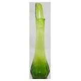 LE Smith Green Swung Vase 28"
