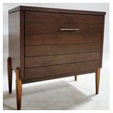 Danish Lu Van Walnut Record Stand