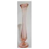 Vintage Pink Swung 8" Bud Vase