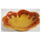 Art Pottery Bowl - 13.25" x 11"