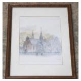 Artist Signed Watercolor 12 x 15