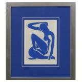 BLUE NUDE I GICLEE BY HENRI MATISSE
