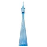 Blenko Blue 28" Decanter