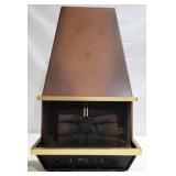 Working MCM Metal Ventless Fireplace