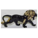 MCM Green Eye Lion Statue 9x18x5