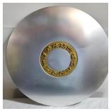 2 Tone Metal Zodiac Sign 18" Tray