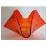 Viking Persimmon Handkerchief Bowl