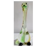 Venetian Murano Glass Cat 11.5"