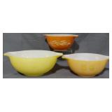 Pyrex 3pc Mixing Bowl Set