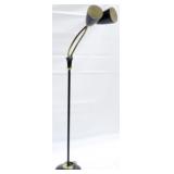 Gerald Thurston Double Gooseneck Floor Lamp