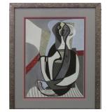 WOMAN READING BOOK 1927 GICLEE BY PABLO PICASSO
