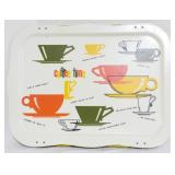 Marsh Allen Coffee Time Folding TV Tray