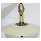 Vintage MCM Flying Saucer Fixture 30x21