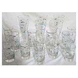 15 Libbey Mediterranean Glasses
