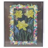 Mixed Media Collage Frame 25x21