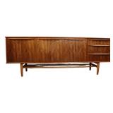 Scottish Rosewood Mid-Century Console
