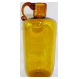 Monumental Amber Blenko Jug 19"