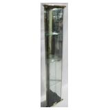 Corner Curio Cabinet - 12" x 67" x 17"