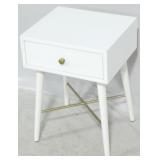 Butler Specialty one drawer stand in white
