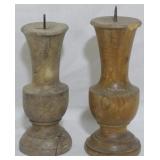Pair Candle Prickets 7"