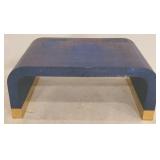 Chelsea House Waterfall Cocktail Table - Blue