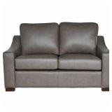 Hampton leather loveseat by LEA Leather