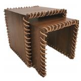 Chelsea House Nesting Tables, Rope Accent